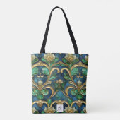 Magic Damaskus Tote Bag (Achterkant)