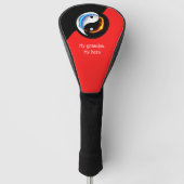 Magic Dragon fantasy art Golfheadcover (Voorkant)