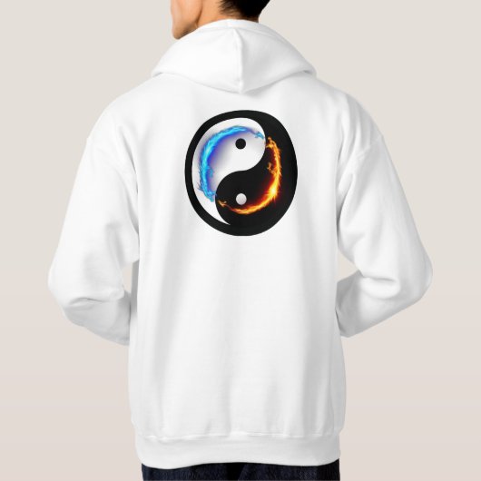 Magic Dragon fantasy art Hoodie (Achterkant)