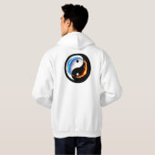 Magic Dragon fantasy art Hoodie (Achterkant volledig)