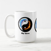 Magic Dragon fantasy art Koffiemok (Links)