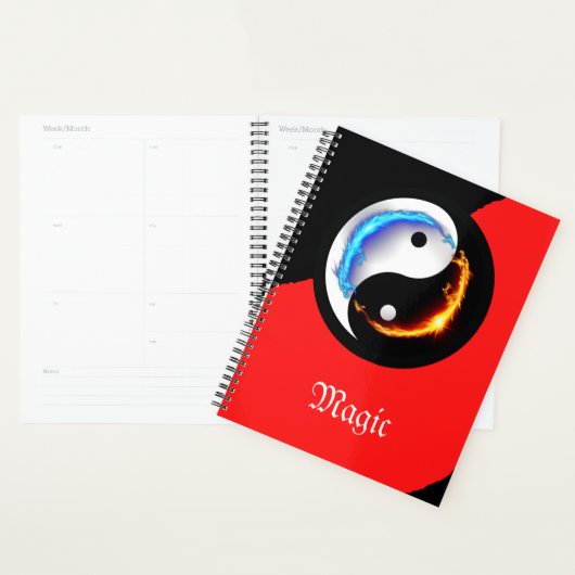Magic Dragon fantasy art Planner (Display)