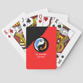 Magic Dragon fantasy art Pokerkaarten