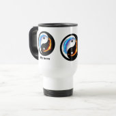 Magic Dragon fantasy art Reisbeker (Voorkant links)