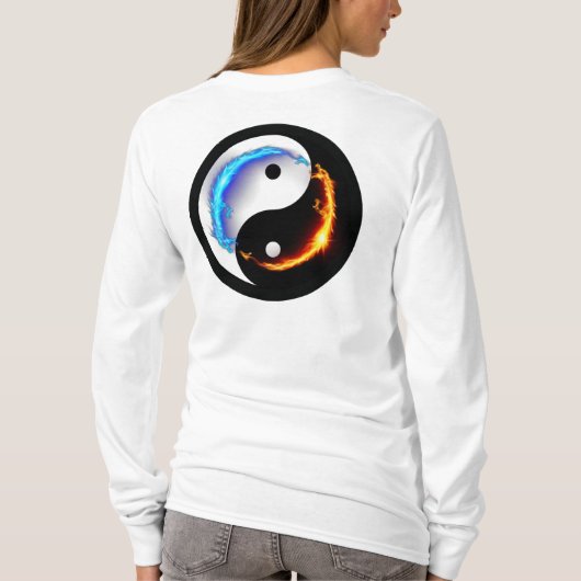 Magic Dragon fantasy art T-shirt (Achterkant)