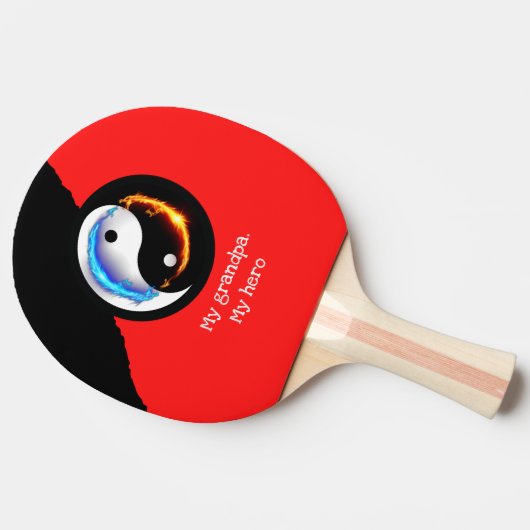 Magic Dragon fantasy art Tafeltennisbatje (Zijkant)