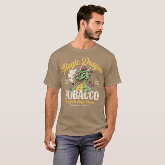 Magic Dragon Tobacco T-shirt (Voorkant volledig)