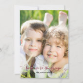 Magic Dust Photo Holiday Card Feestdagenkaart (Voorkant)