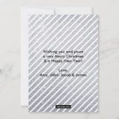 Magic Dust Photo Holiday Card Feestdagenkaart (Achterkant)