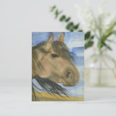 Magic, een Amerikaanse mosterang Briefkaart (Staand voorkant)