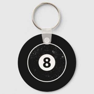 Magic Eight Ball Billiard Pool Sleutelhanger
