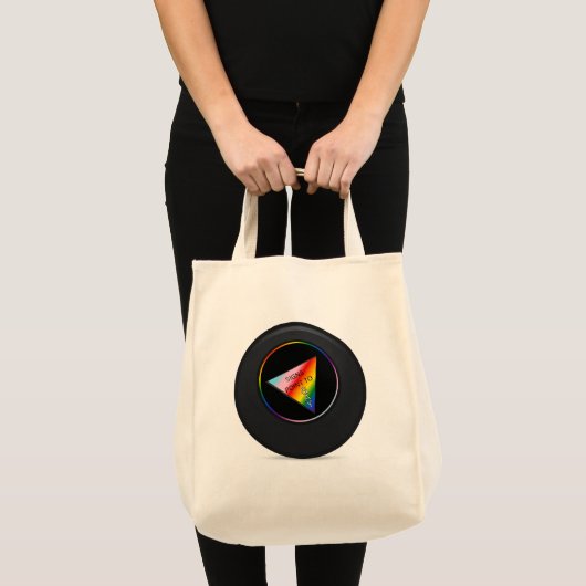 Magic Eight Ball Pride Canvas tas (Voorkant (product))