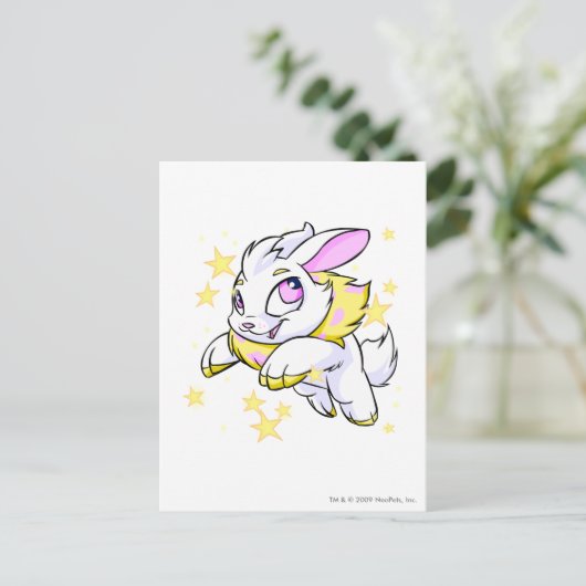 Magic Electric Cybunny Briefkaart (Staand voorkant)