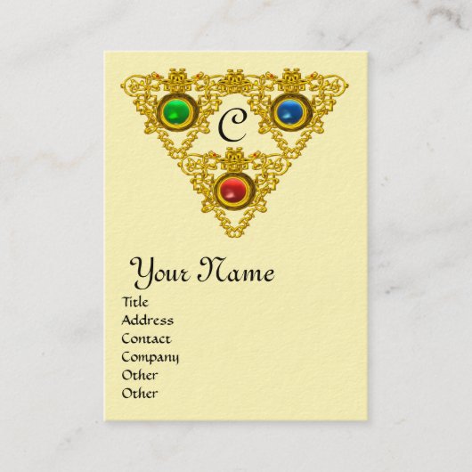 MAGIC ELFIC TALISMAN 2 MONOGRAM VISITEKAARTJE (Voorkant)