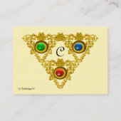 MAGIC ELFIC TALISMAN 2 MONOGRAM VISITEKAARTJE (Achterkant)