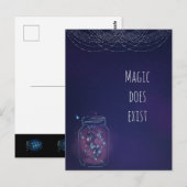 Magic Exist FireFly Jar Briefkaart (Voorkant / Achterkant)