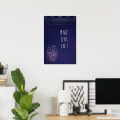 Magic Exist FireFly Jar Poster (Thuiskantoor)