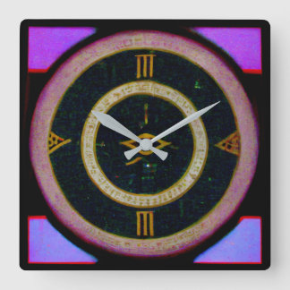 Magic Eye Clock - Enea Le Fons X UXRZONE Vierkante Klok