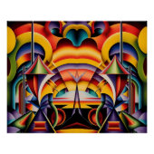 Magic Faces in Magic Places Perfect Poster (Voorkant)