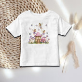 Magic Fairies Roze Paddenstoelen Kinder Shirts
