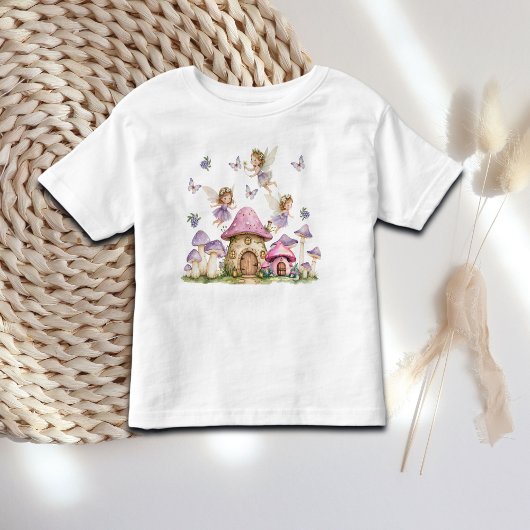 Magic Fairies Roze Paddenstoelen Kinder Shirts