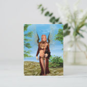 Magic Fairy Briefkaart (Staand voorkant)