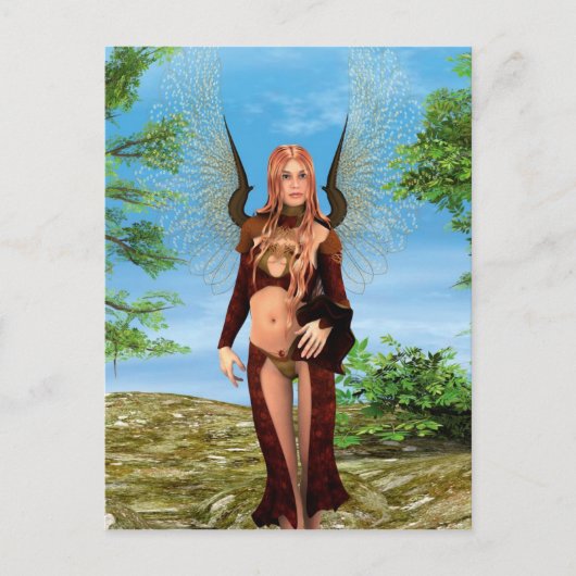 Magic Fairy Briefkaart (Voorkant)