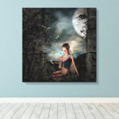 Magic Fairy Canvas Afdruk (Insitu (Houten vloer))