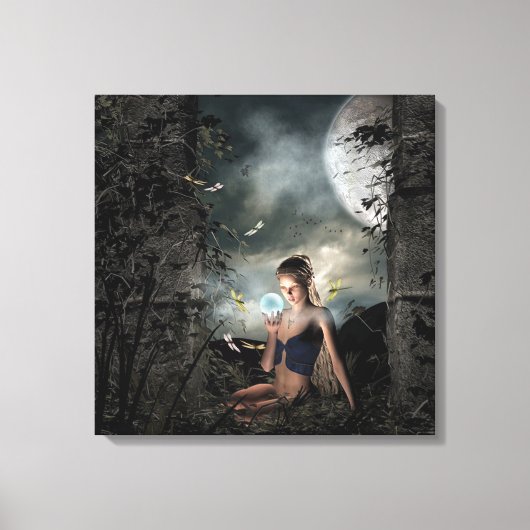 Magic Fairy Canvas Afdruk (Voorkant)