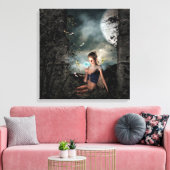 Magic Fairy Canvas Afdruk (Insitu (Woonkamer))