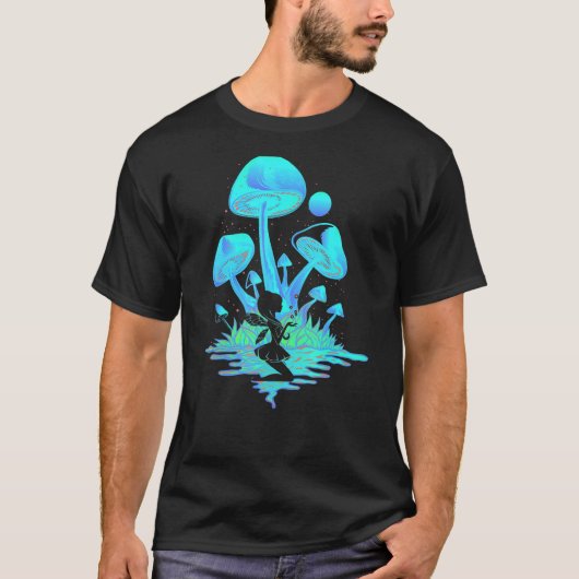 Magic Fairy Dust Mushrooms Fairycore Goblincore Fa T-shirt (Voorkant)