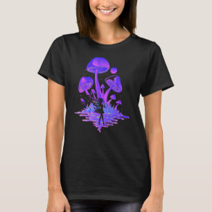 Magic Fairy Dust Mushrooms Fairycore Goblincore Fa T-shirt