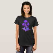 Magic Fairy Dust Mushrooms Fairycore Goblincore Fa T-shirt (Voorkant volledig)
