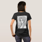 Magic Fairy Line Art – Double Sided Fae T-Shirt (Achterkant volledig)