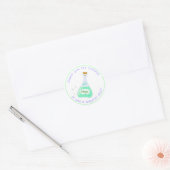 Magic Fairy Party | Meisjes verjaardag "Dank je" Ronde Sticker (Envelop)
