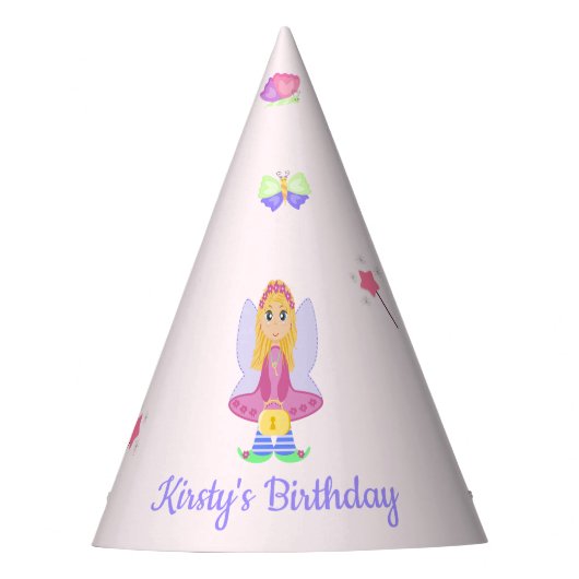 Magic Fairy Party | Viering van de verjaardag van  Feesthoedjes (Voorkant)