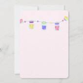 Magic Fairy Party | Viering van de verjaardag van Kaart (Achterkant)