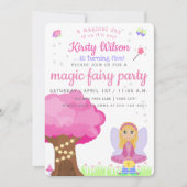 Magic Fairy Party | Viering van de verjaardag van Kaart (Voorkant)