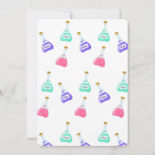 Magic Fairy Party | Viering van de verjaardag van  Kaart (Achterkant)