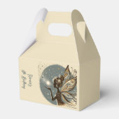 Magic Fairy silhouet kinderverjaardag Bedankdoosjes (Voorkant Zijde)