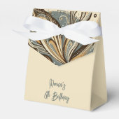 Magic Fairy silhouet kinderverjaardag Bedankdoosjes (Voorkant Zijde)