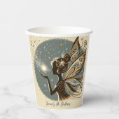 Magic Fairy silhouet kinderverjaardag Papieren Bekers (Voorkant)