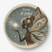Magic Fairy silhouet kinderverjaardag Papieren Bordje (Voorkant)