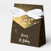 Magic Fairy silhouet 's nachts kinderen verjaardag Bedankdoosjes (Voorkant Zijde)