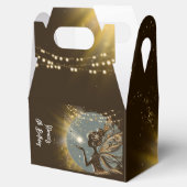 Magic Fairy silhouet 's nachts kinderen verjaardag Bedankdoosjes (Geopend)
