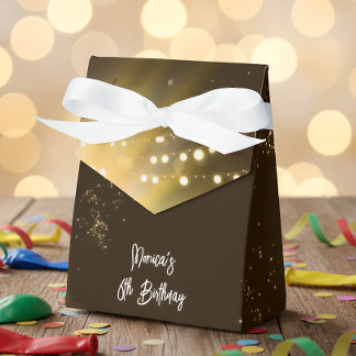 Magic Fairy silhouet 's nachts kinderen verjaardag Bedankdoosjes