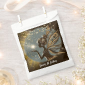 Magic Fairy silhouet 's nachts kinderen verjaardag Bedankzakje (Geknipt)