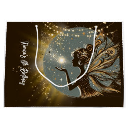 Magic Fairy silhouet 's nachts kinderen verjaardag Groot Cadeauzakje