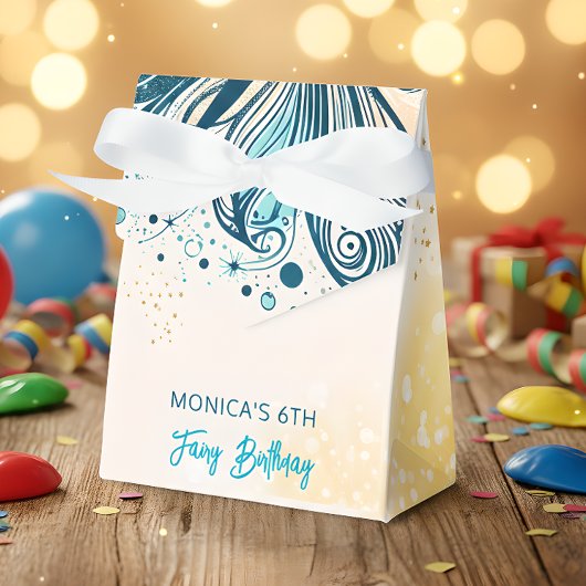 Magic Fairy stof en sterren kinderverjaardag Bedankdoosjes