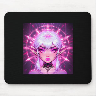 Magic Fantasy Elf Anime Girl Sticker Muismat
